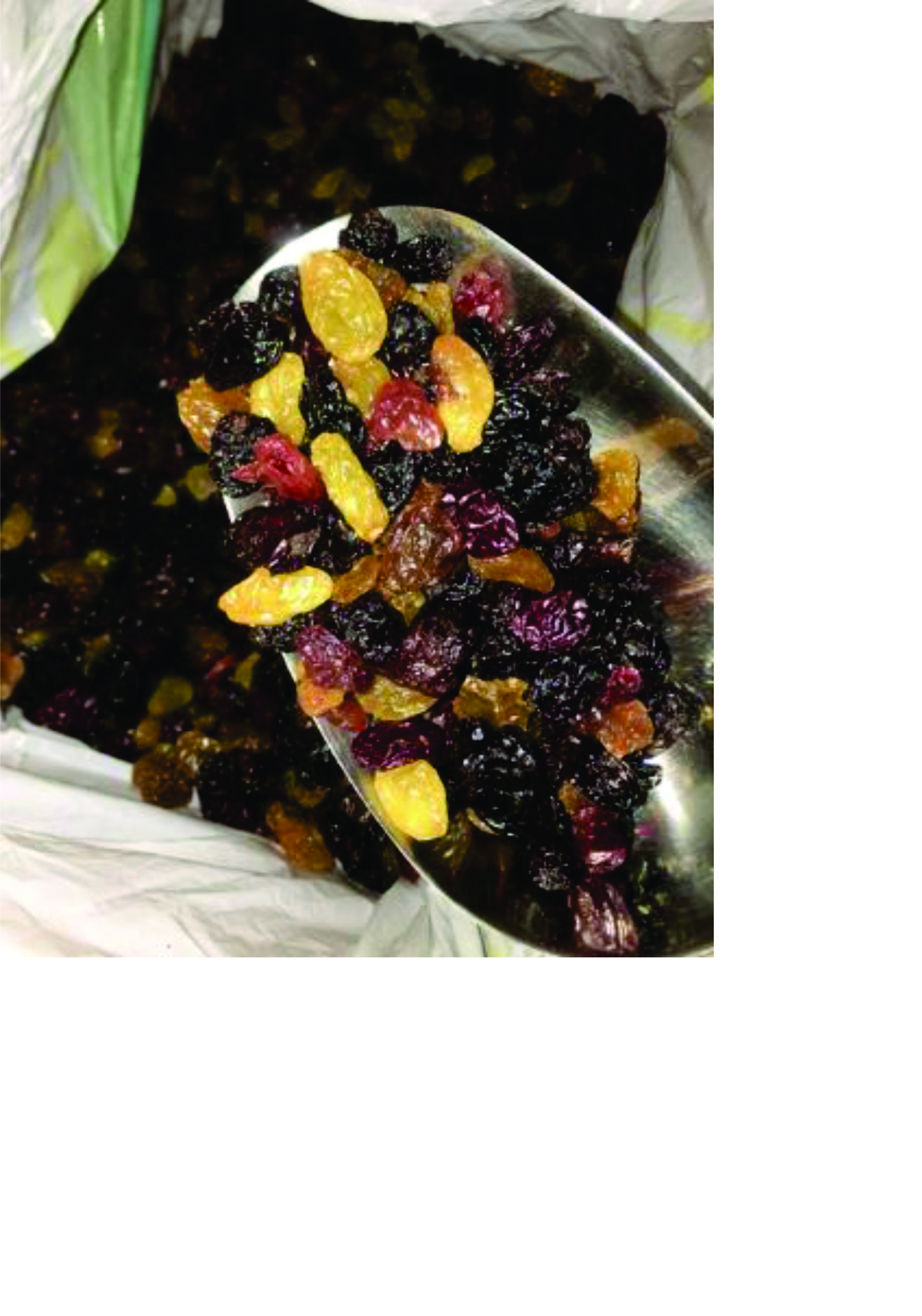 500g nho khô chile mix 3 màu - jumbo zise