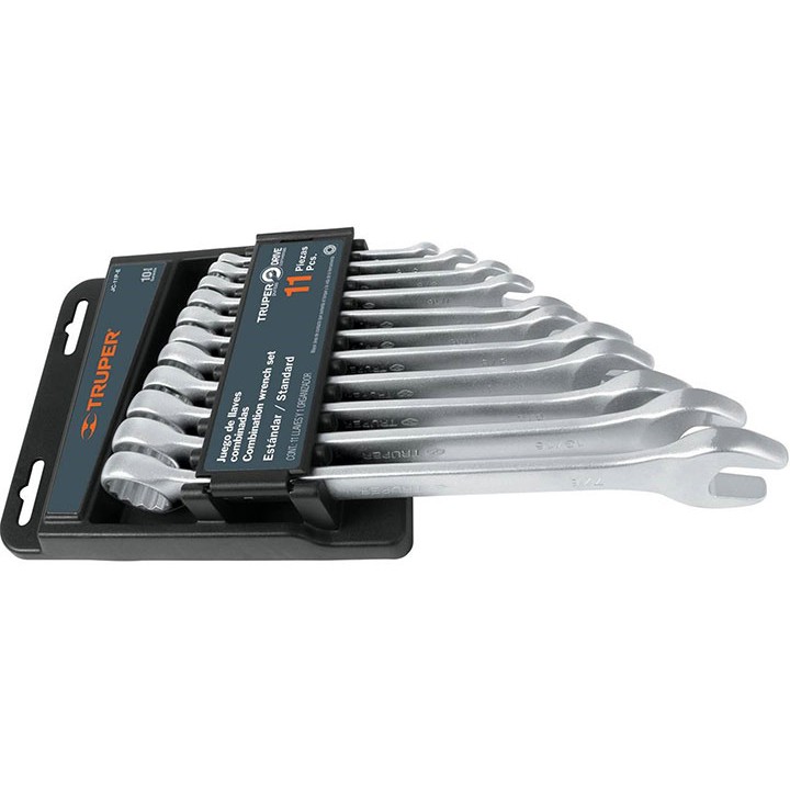 Bộ cờ lê vòng miệng 11 chi tiết truper 15779