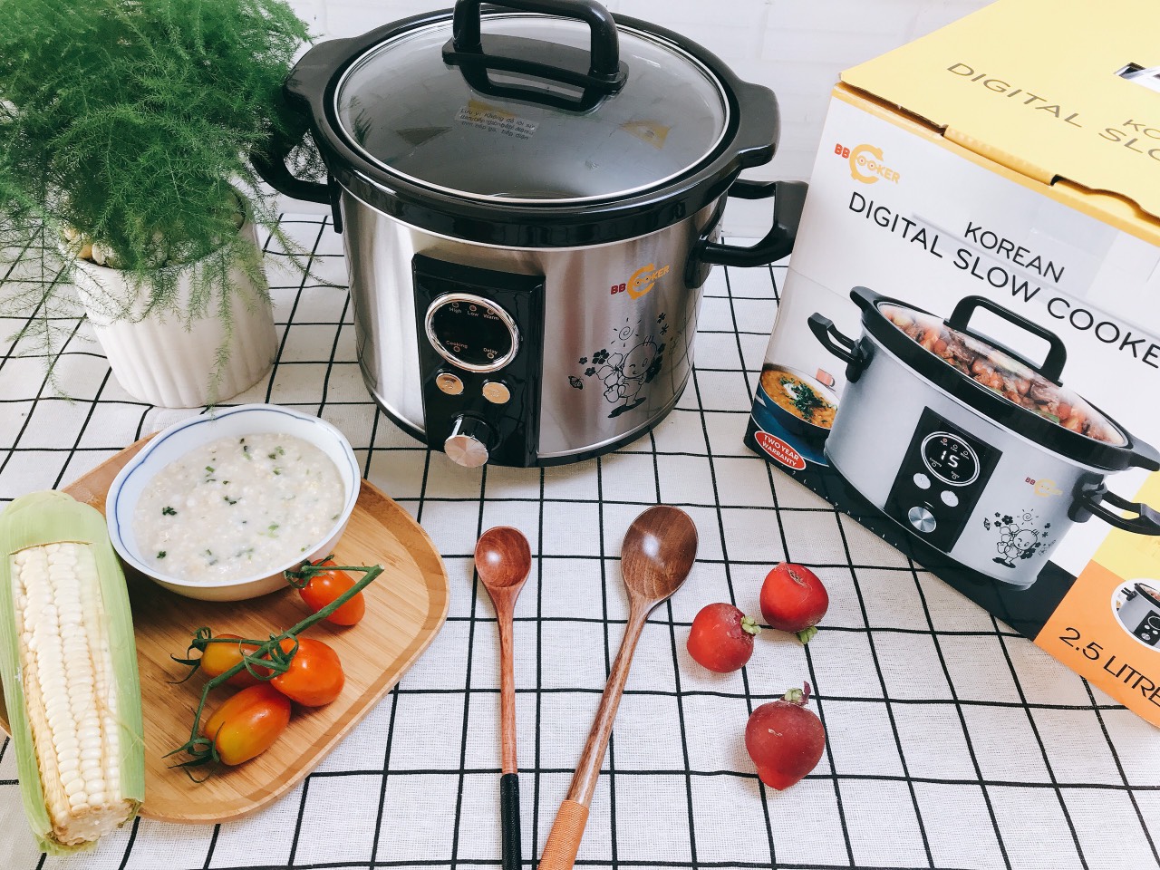 Nồi nấu cháo tự động bbcooker 2.5l- ds25