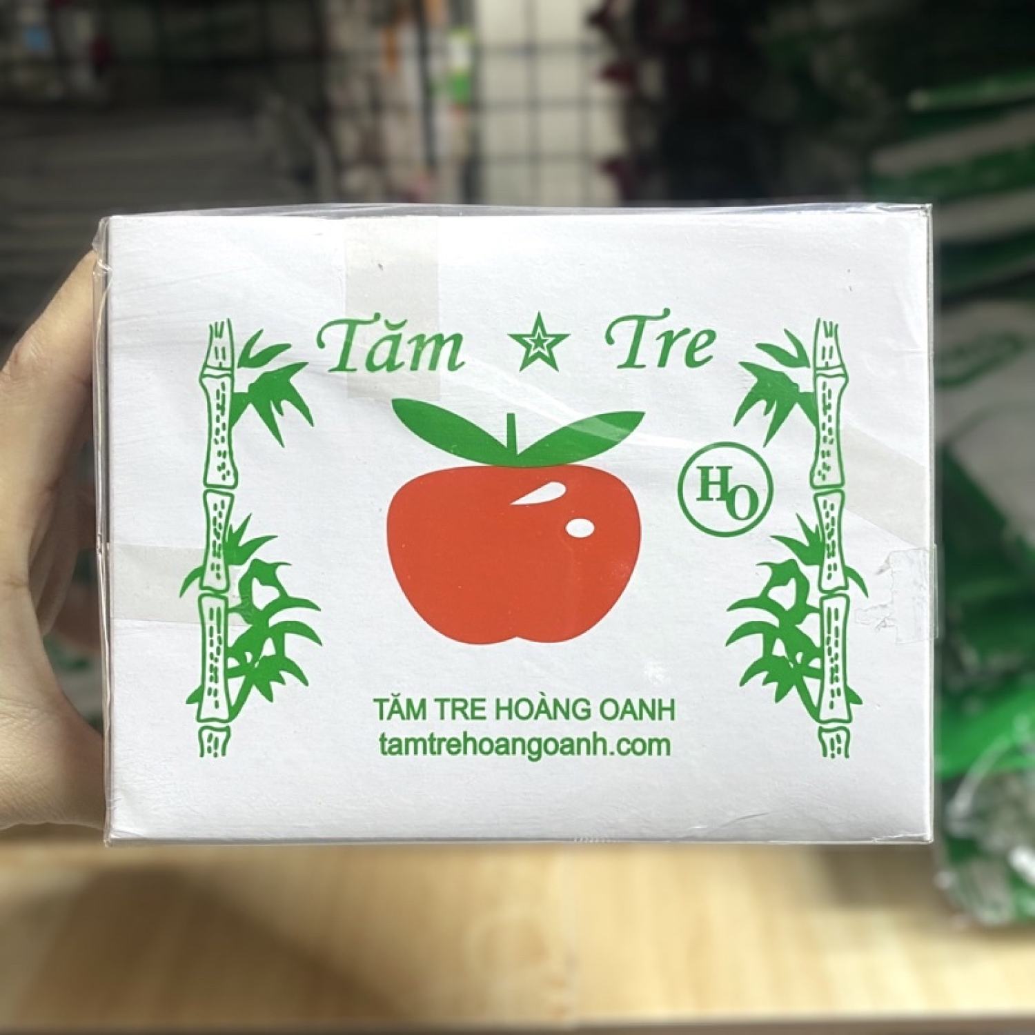 Tăm Tre Hộp Vuông Hoàng Oanh