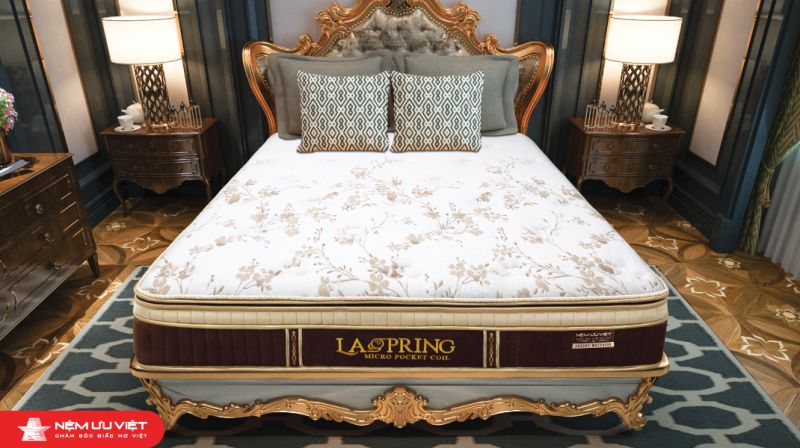 Nệm lò xo túi laspring ưu việt- độ cao 35cm