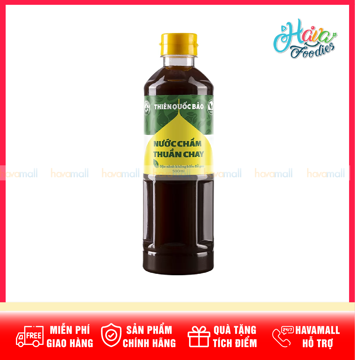Nước Chấm Thuần Chay Thiên Quốc Bảo 500ml - Thien Quoc Bao Vegan Dipping Sauce 500ml