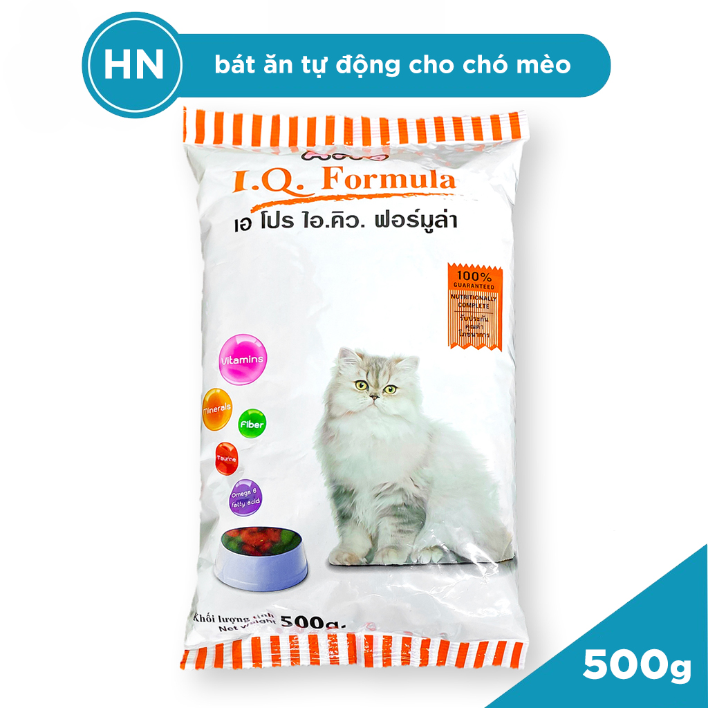 Thức ăn cho chó mèo - Thức Ăn Hạt Khô Cho Mèo APro IQ Formula 500g - Phụ Kiện Cho Thú Cưng