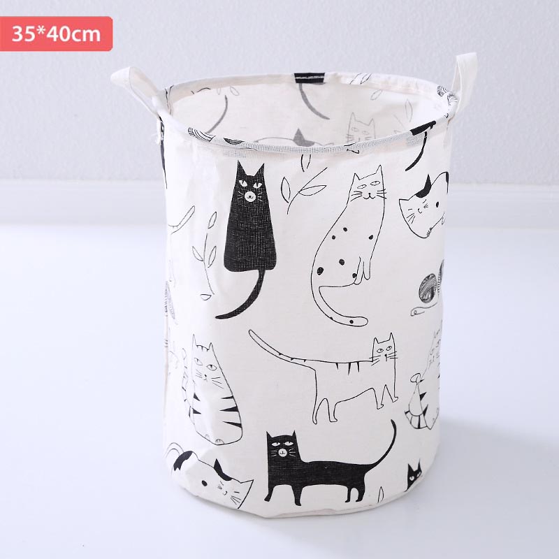 Giỏ Vải Sọt Vải Đựng Đồ Chơi Cho Bé Hình Thú Ngộ Nghĩnh 35*40Cm (Rất Xinh)