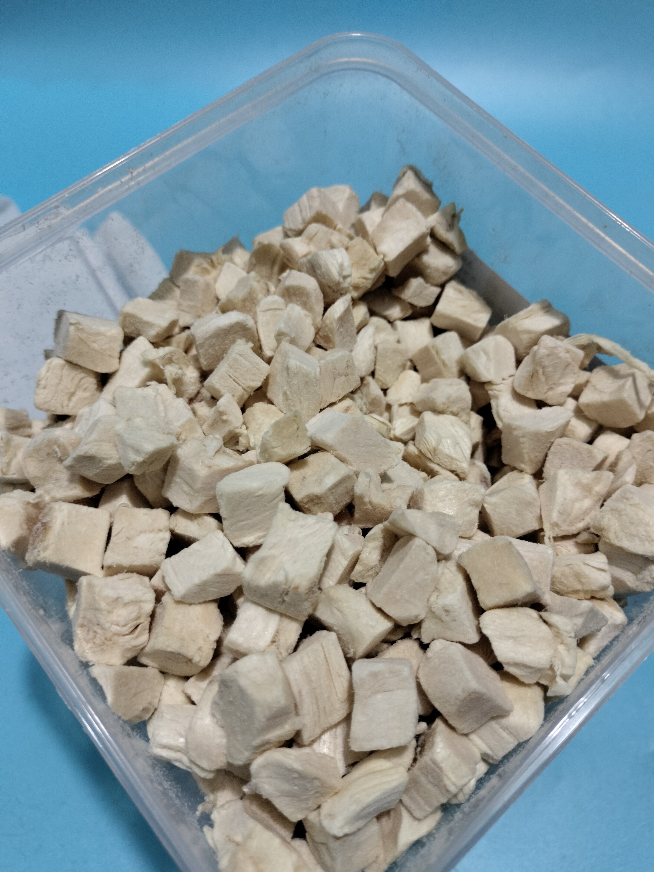 Gà viên hộp 500g, thức ăn sấy khô cho chó mèo 500g