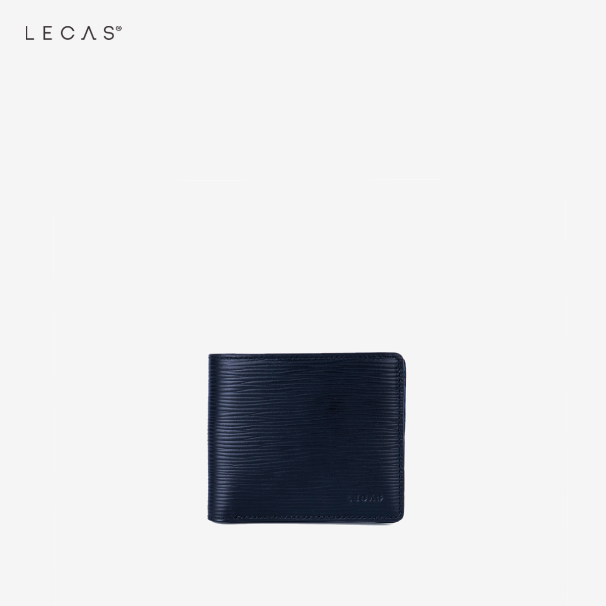 Ví nam da thật lecas gấp 2 có nhiều ngăn thẻ logan