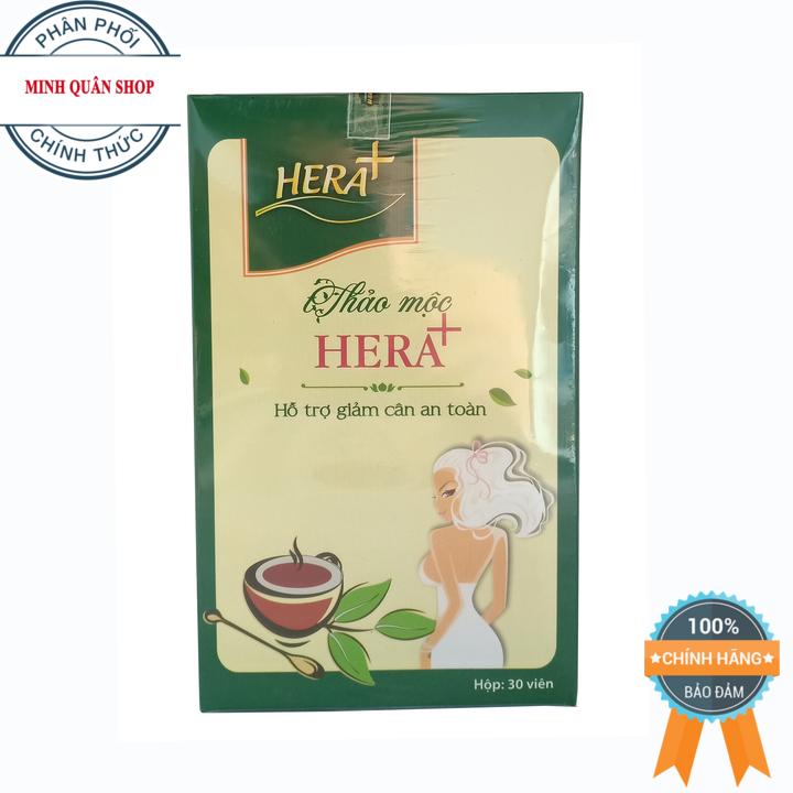 Trà Thảo mộc Giảm cân Hera Plus dạng viên (30 viên)