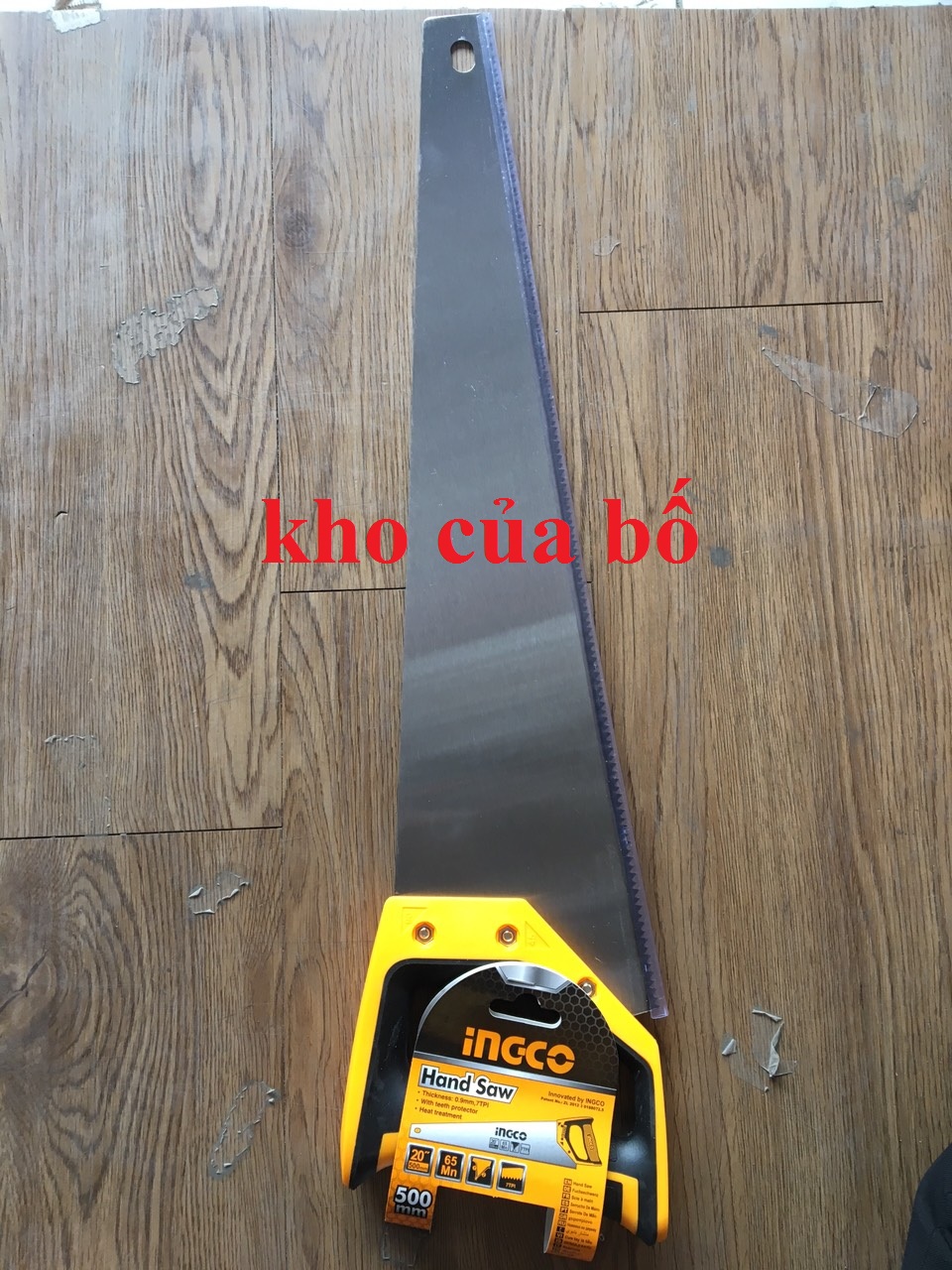 Cưa tay lá liễu ingco hhas08500