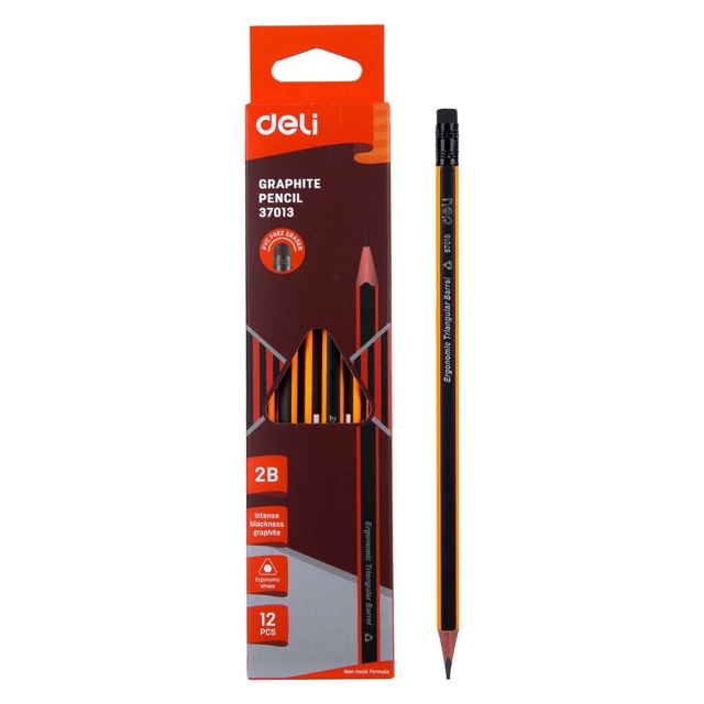 Bút chì gỗ deli 2b 37015
