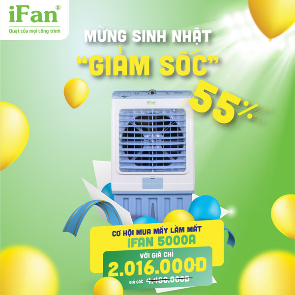 Quạt điều hòa iFan 5000A