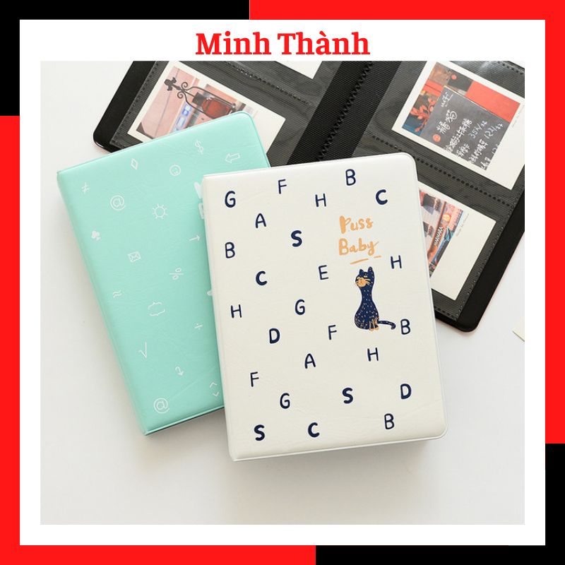 Album đựng ảnh 7x10 có thể đựng ảnh 6x9 plastic đựng được 72 ảnh tại Tiệm ảnh Minh Thành