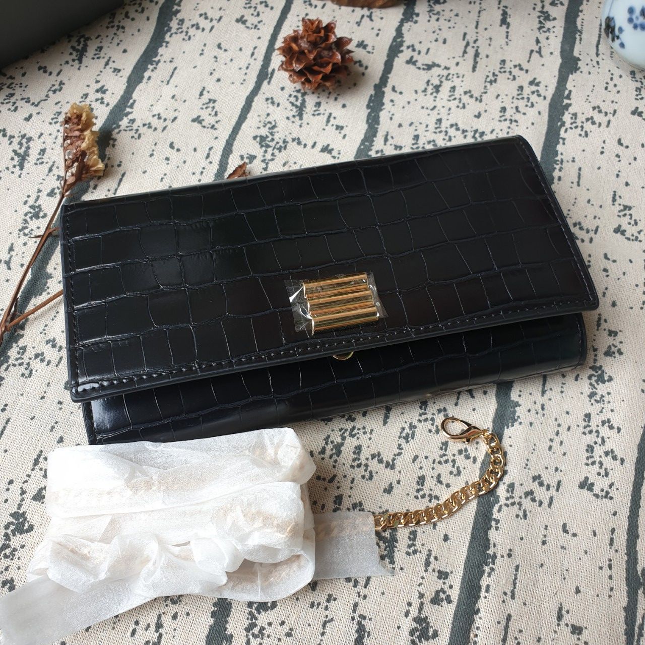 ví dài nữ  PW4-15940079 size 19 cm fullbox