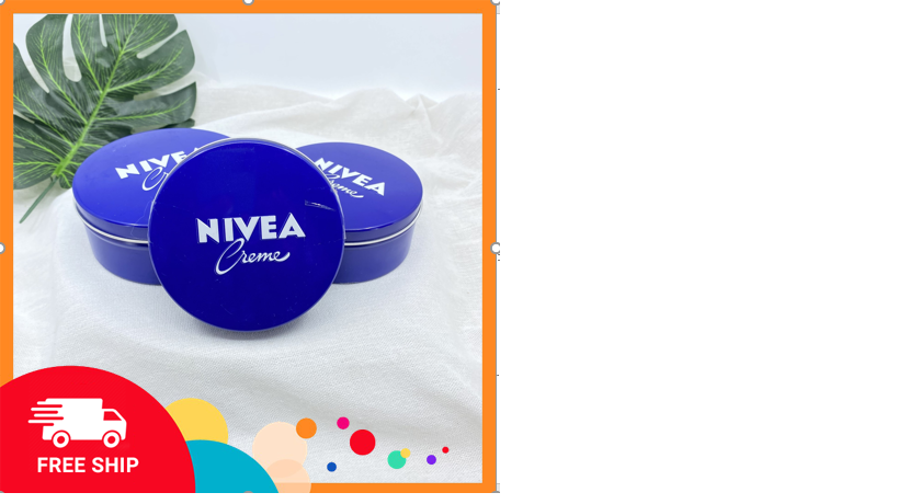 Kem dưỡng da cấp ẩm Nivea Cream Đức ngừa nứt nẻ khô da giúp da căng bóng mịn màng