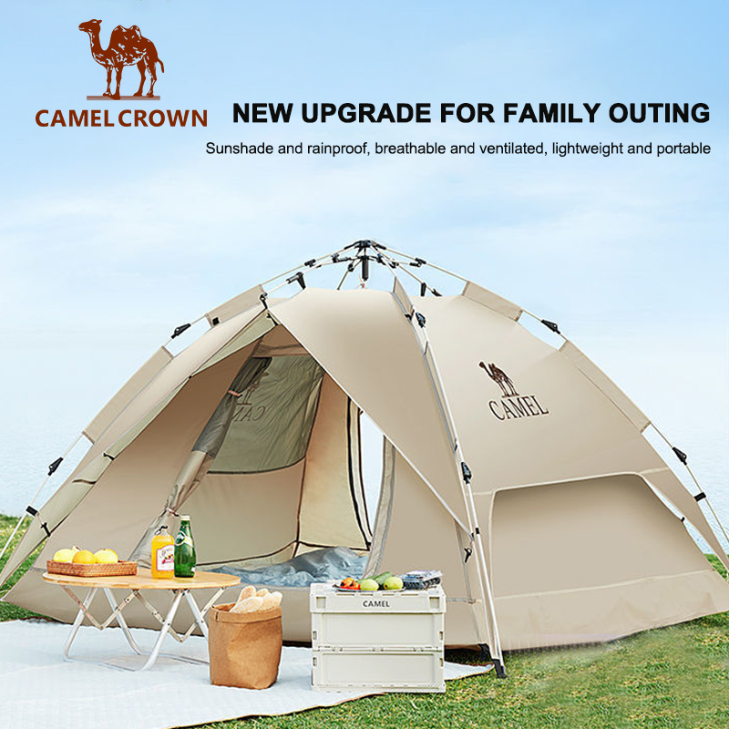 CAMELCROWN Lều Ngoài Trời Dày Di Động Hoàn Toàn Tự Động-INTL