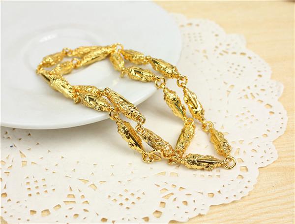 Dây Chuyền Mạ Vàng Nam In Hình Phật 24k