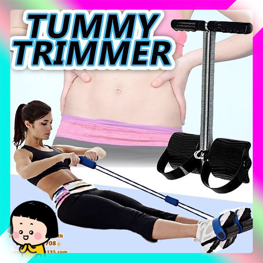 DỤNG CỤ TẬP THỂ DỤC TẠI NHÀ TUMMY TRIMMER - LÒ XO KÉO TẬP GYM GIẢM MỠ BỤNG HIỆU QUẢ NHANH CHÓNG