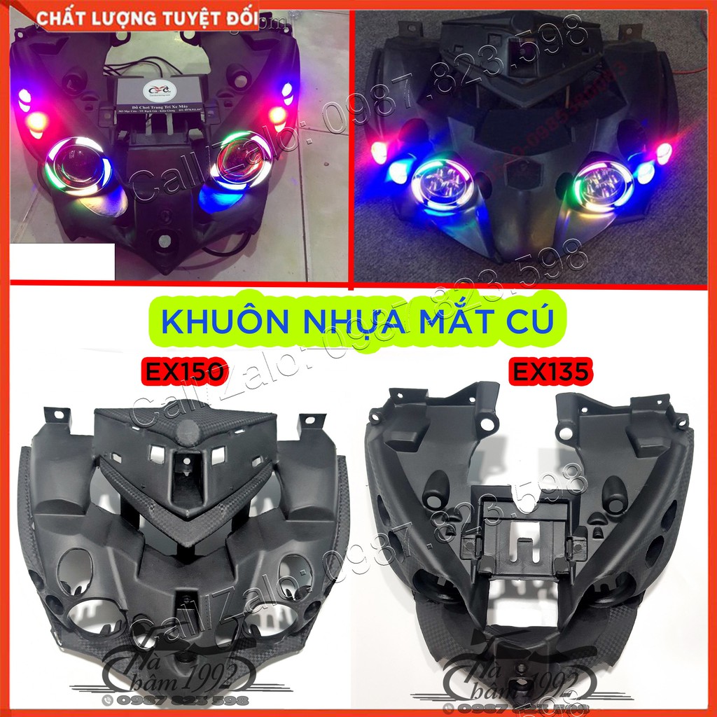 Khuôn nhựa mắt cú exciter 135 , exciter 150
