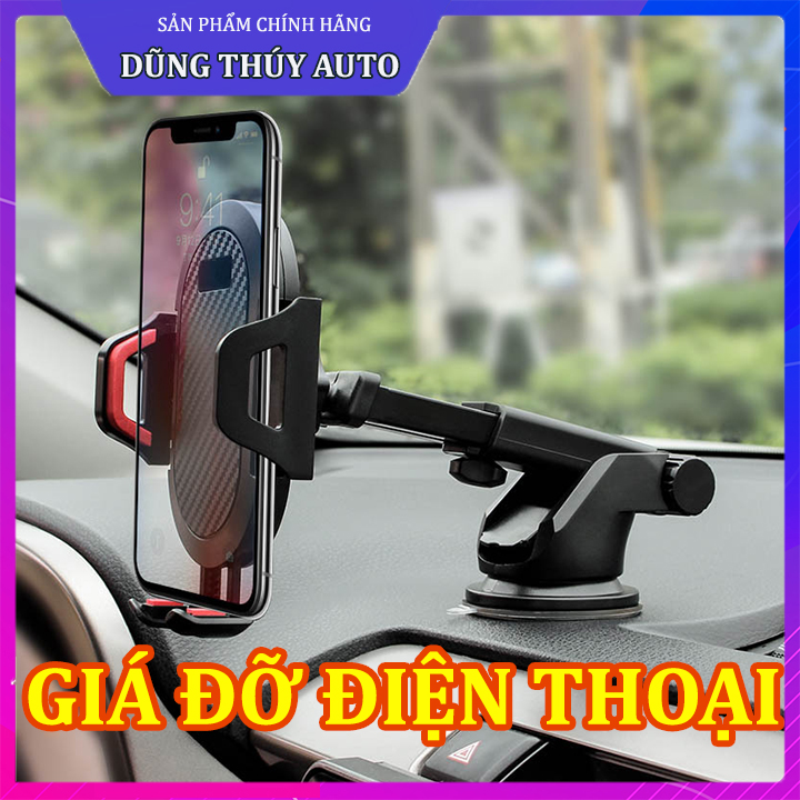 Giá đỡ điện thoại trên ô tô - Giá đỡ điện thoại đa năng xoay 360 độ