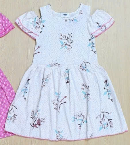 Váy bé gái size đại 22- 48kg thun cotton co giãn ( hình chụp thật video thật) - 2