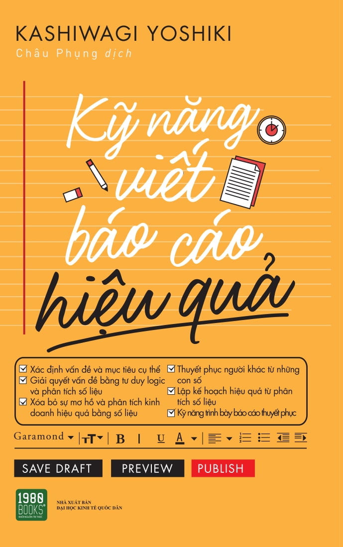 Fahasa - Kỹ Năng Viết Báo Cáo Hiệu Quả