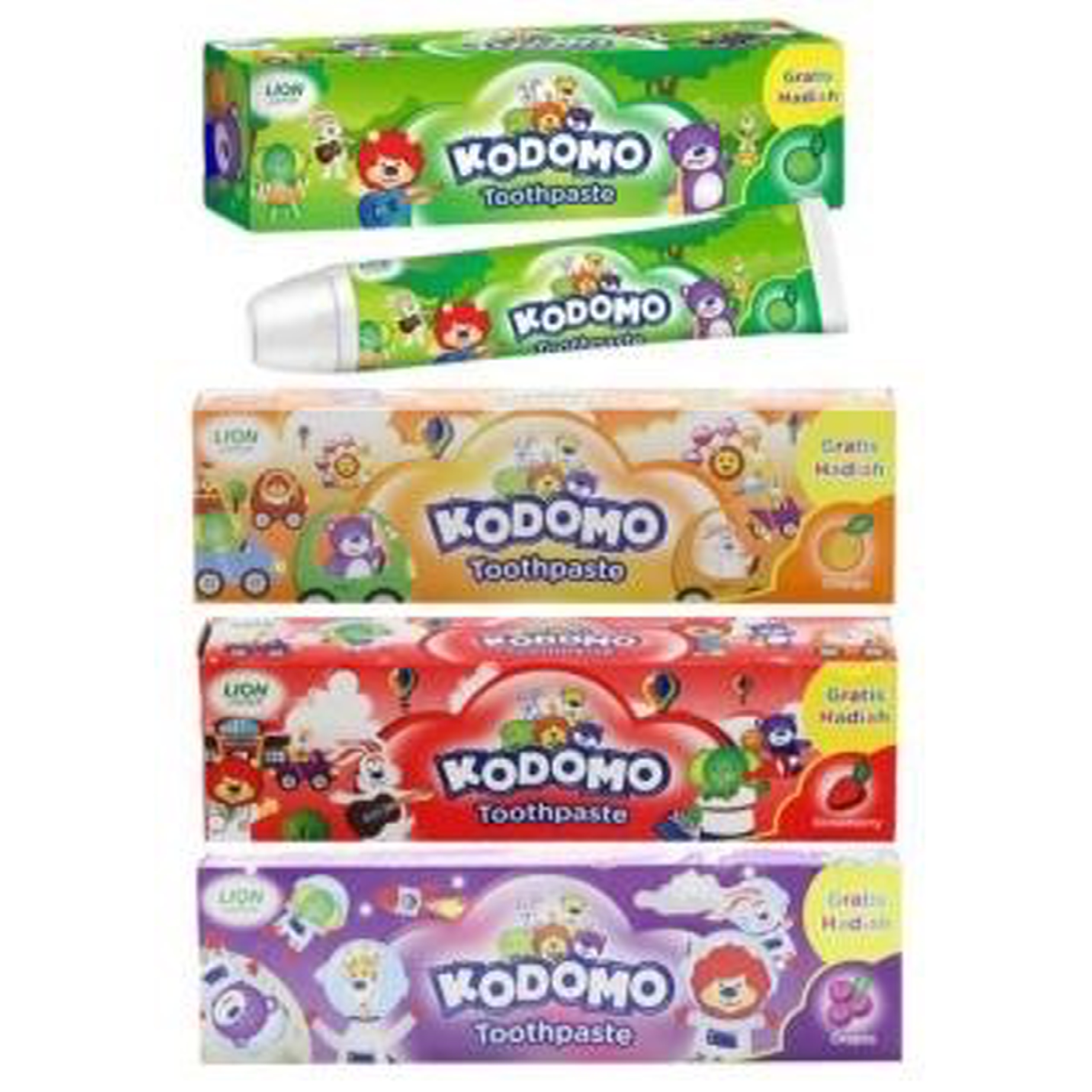 [HCM]Kem đánh răng trẻ em Kodomo 45g Nhật Bản