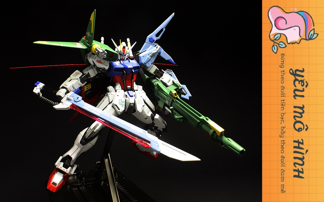 Gundam MG Perfect Strike ver.RM Tặng kèm Decal nước