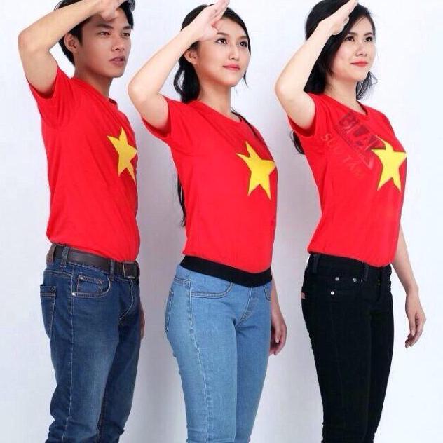 [Nguyen Nam Fashion] Áo Thun Cờ Đỏ Sao Vàng
