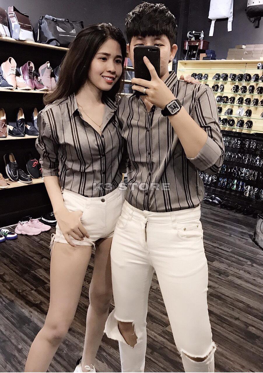 [HCM]ÁO SƠ MI LỤA NAM NỮ 3D CAO CẤP ĐẸP HOT NHẤT