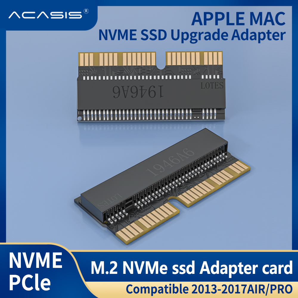 ACASIS NVMe PCIe M.2 SSD Mac Adapter Card for Apple MacBook AIR/PRO 2013/ 2014/ 2015 NVME SSD Upgrad