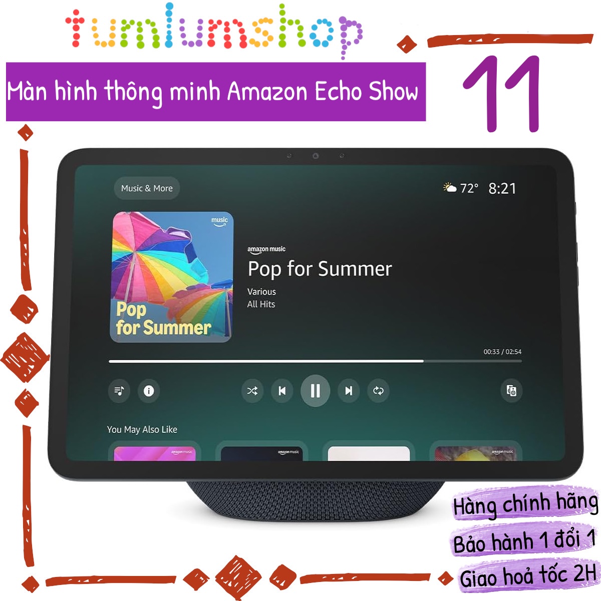 Màn hình thông minh Amazon Echo Show 11 gen mới 2026