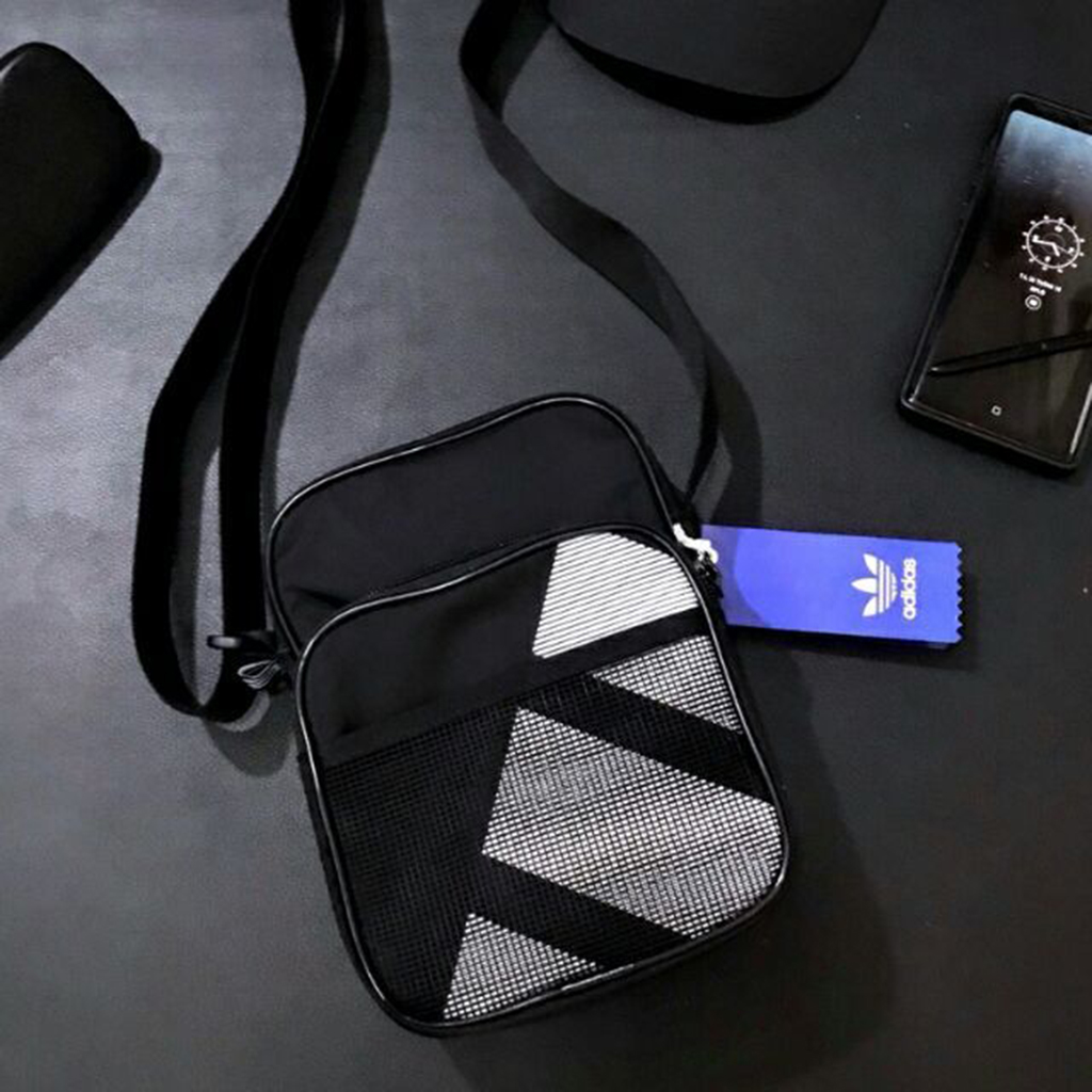 [HCM]Balo đeo chéo nam mini thời trang hàn quốc chống thấm nước