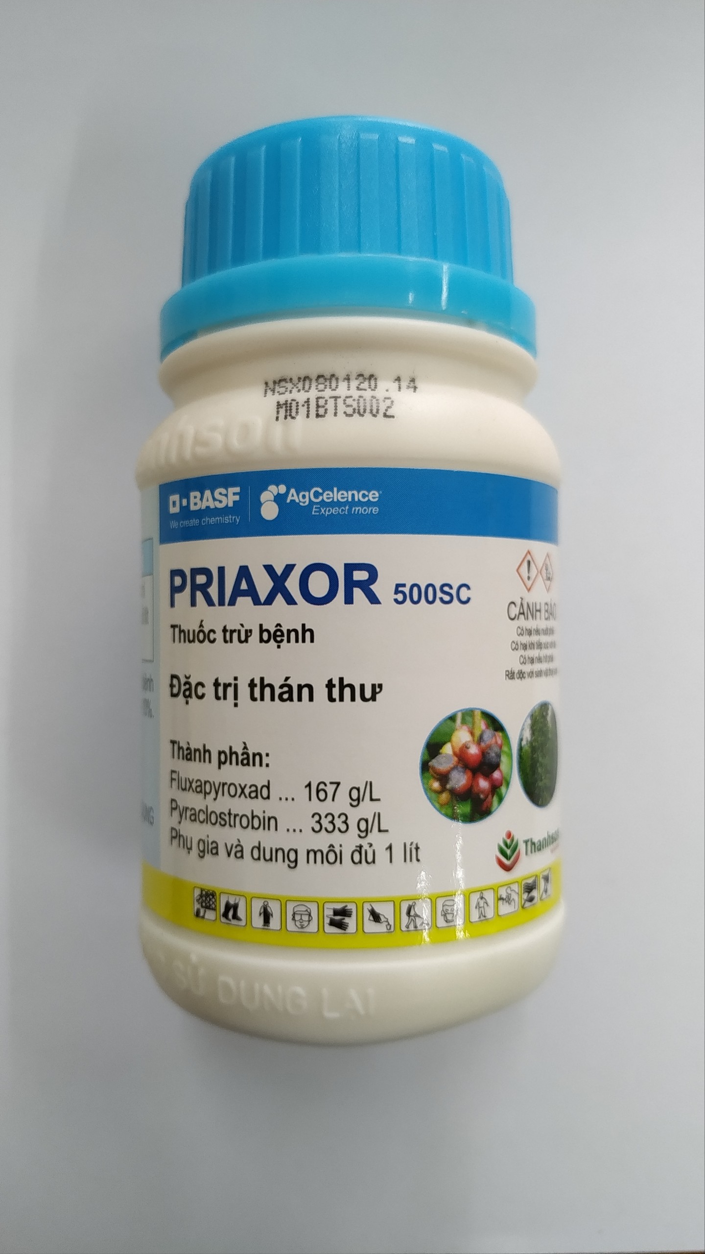 Thuốc trừ thán thứ - priaxor 500sc