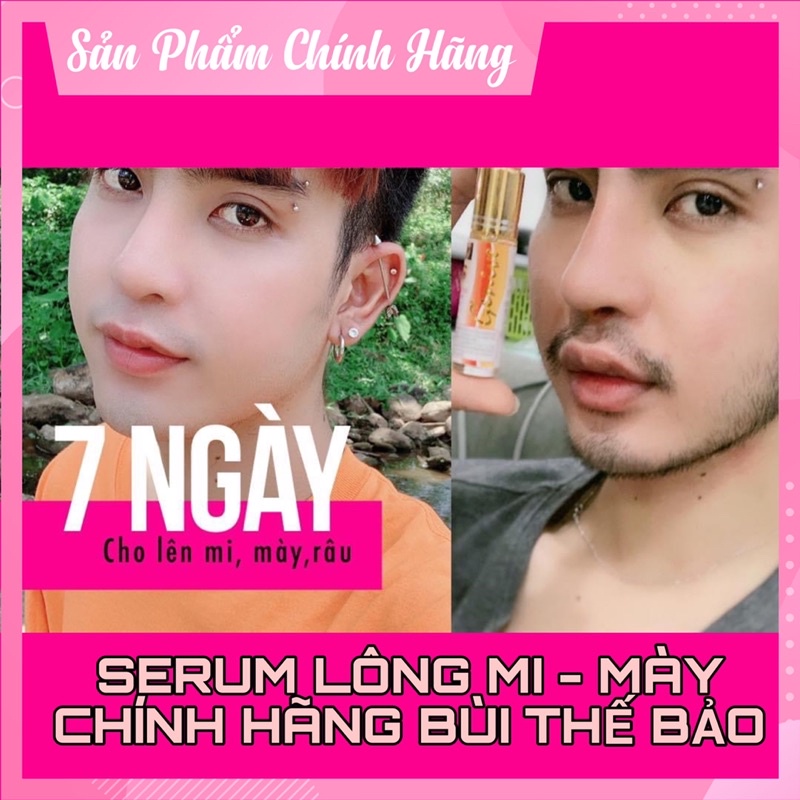 Serum mọc lông mi, lông mày thái lan chính hãng bùi thế bảo