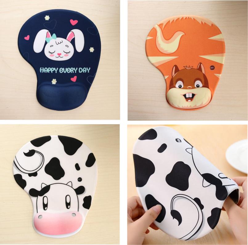 [MUA 3 TẶNG 1] - LÓT CHUỘT KÊ TAY HÌNH THÚ KUTE (HÌNH SAO HÀNG VẬY, KHÔNG ĐÚNG SHOP XIN DẸP TIỆM ^ ^)
