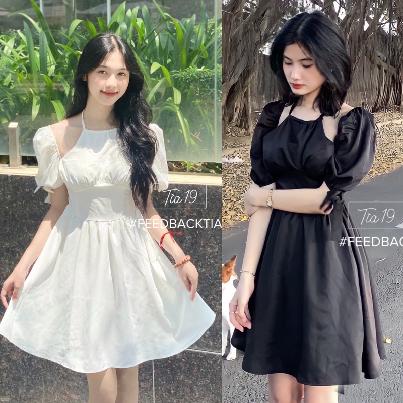 Váy Tiểu Thư Trễ Vai Cổ Yếm giá rẻ Tháng 5,2024|BigGo Việt Nam