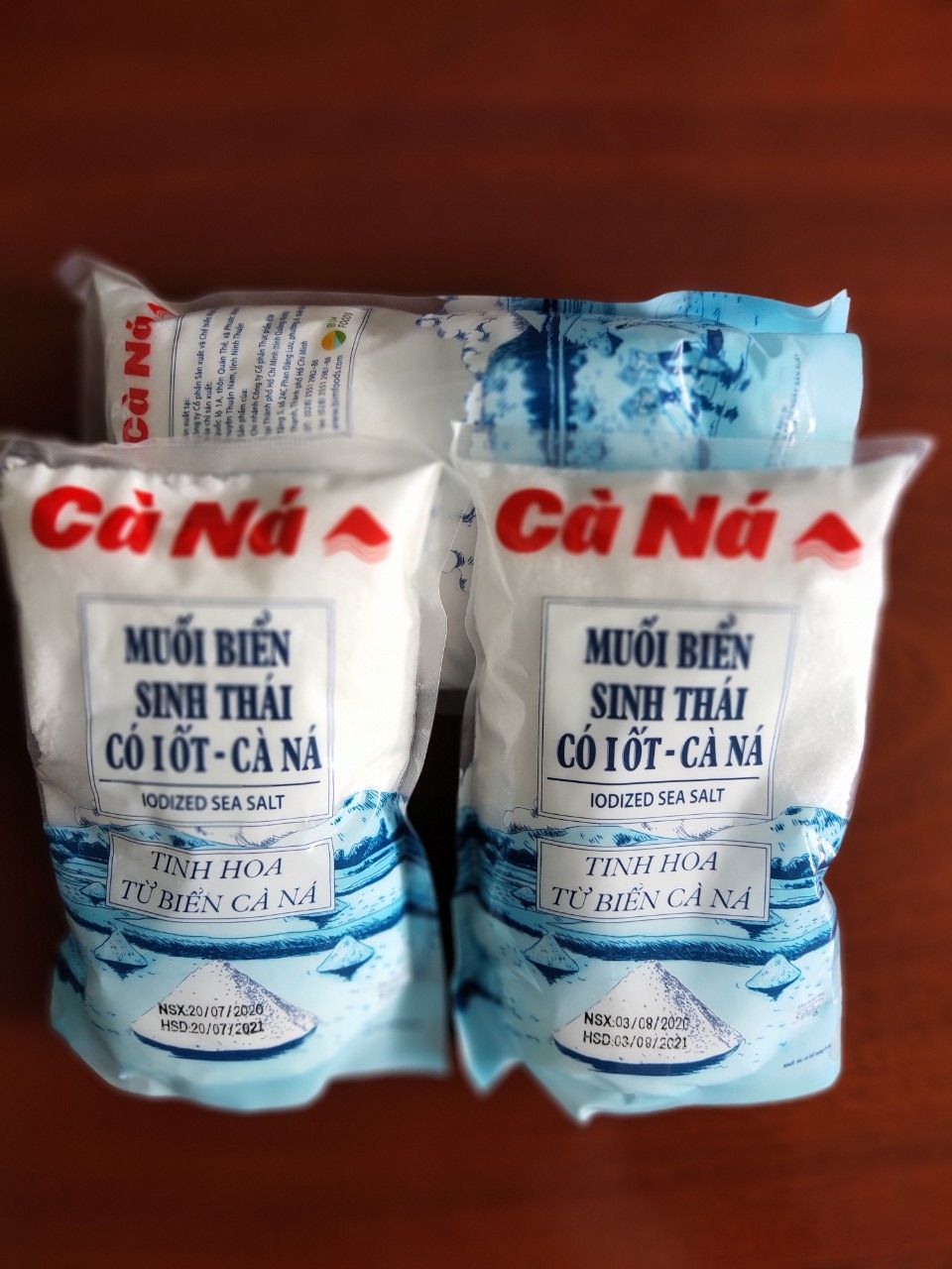 [HCM]Combo 3 Túi Muối - Cà Ná 500g Có - I Ốt