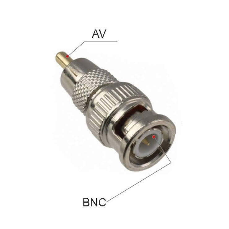 Jack chuyển BNC đực sang AV đực- giá bán 1 chiếc
