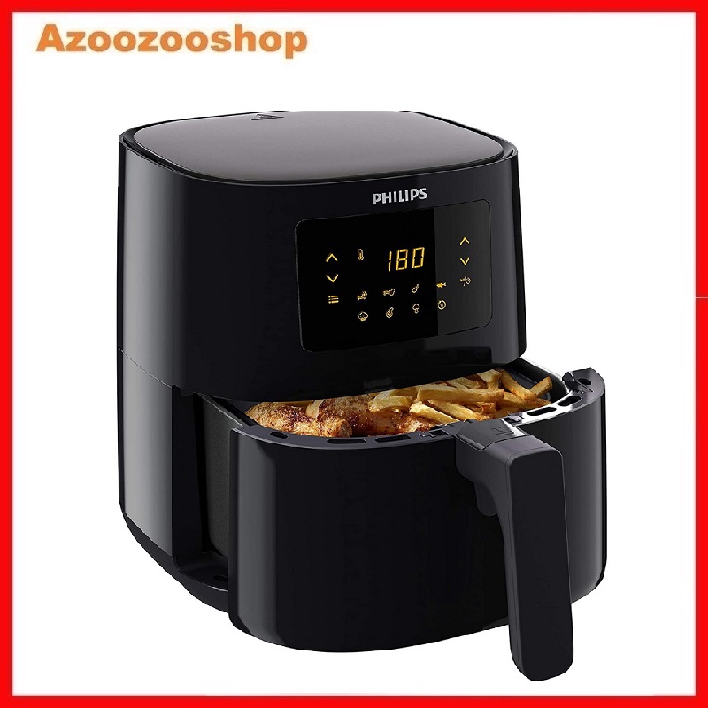 Nồi chiên không dầu điện tử Philips HD9252 Món chiên ngon tuyệt vời với lượng chất béo giảm đến 90%!*
