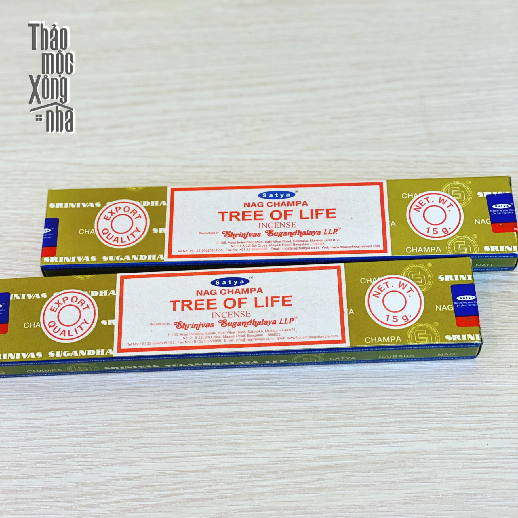 Tree of life satya - thư giãn, tạo năng lượng nội tâm - thanh hương liệu satya - thảo mộc xông nhà