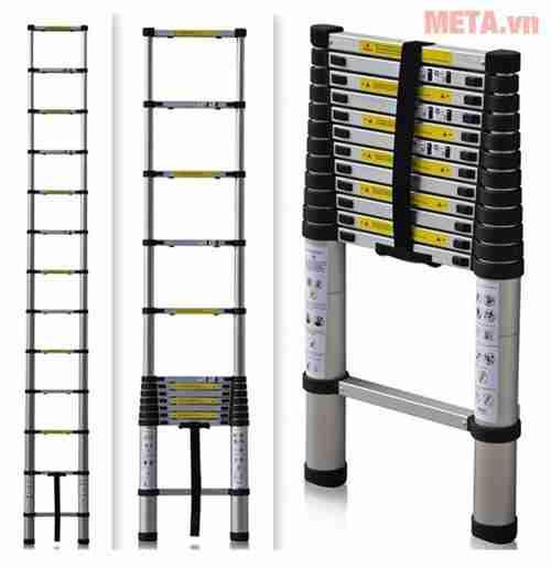 Thang nhôm rút gọn Sumika SK380 giá sốc