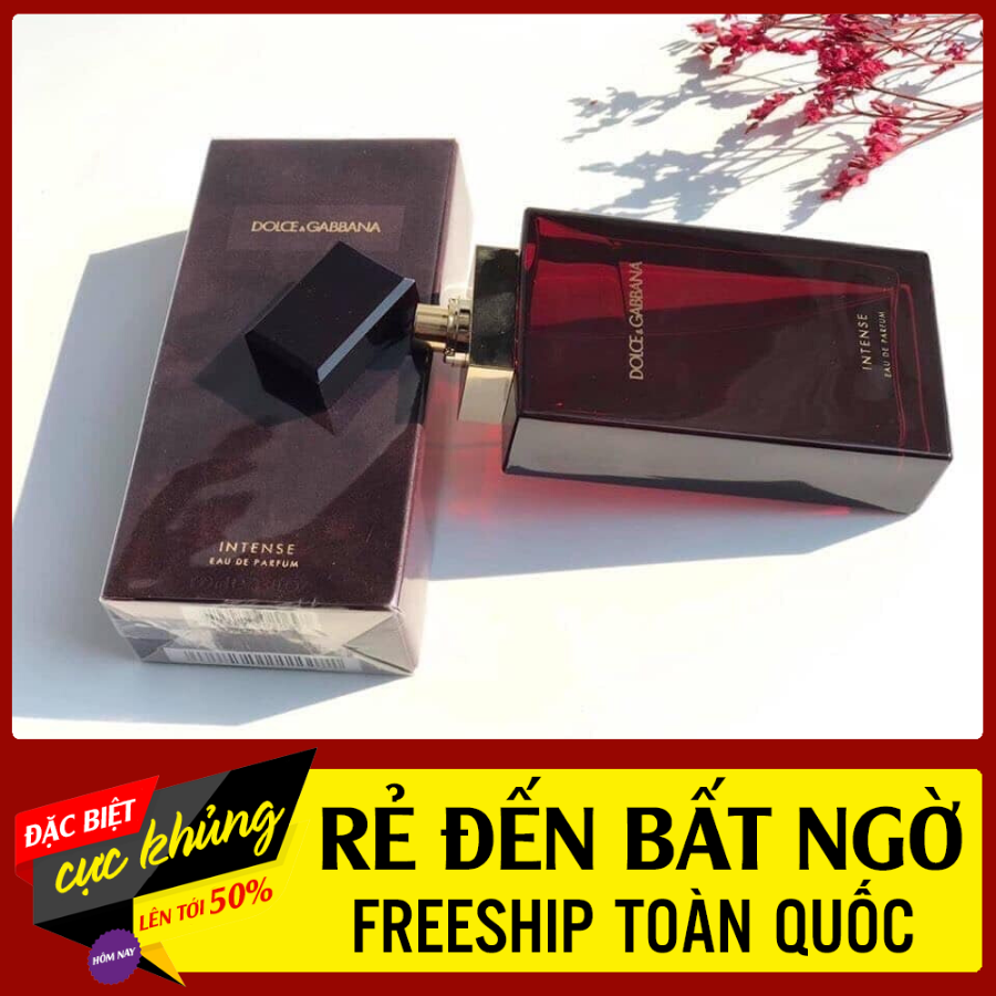 Nước Hoa Nam Nữ Cao Cấp D.G lntense E0006988 100ml Hương Thơm Ngọt Ngào Quyến Rũ