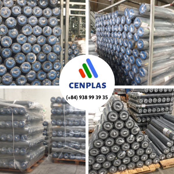 [HCM]Màng phủ nông nghiệp Cenplas - 0.6m x 400m x 25mic màng PE phủ đất nilon lót sàn trải nền đổ bê tông