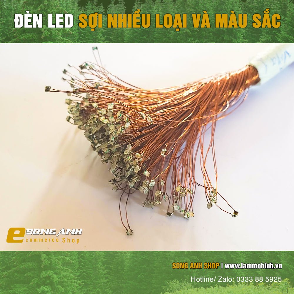 Đèn led sợi bóng 0603 đã hàn sẵn