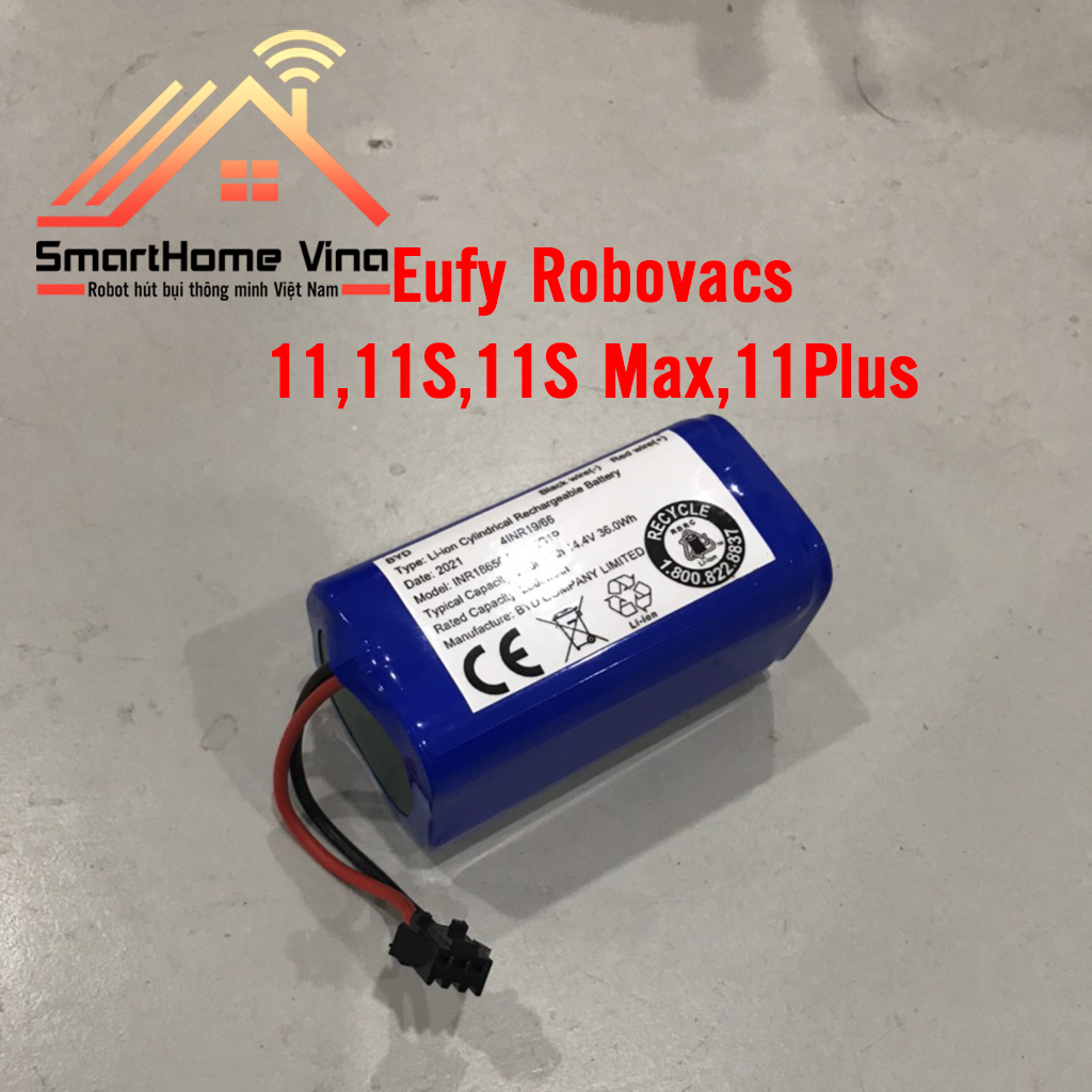 Pin robot hút bụi eufy 11, 11s, 11 max, 11+, 11 plus