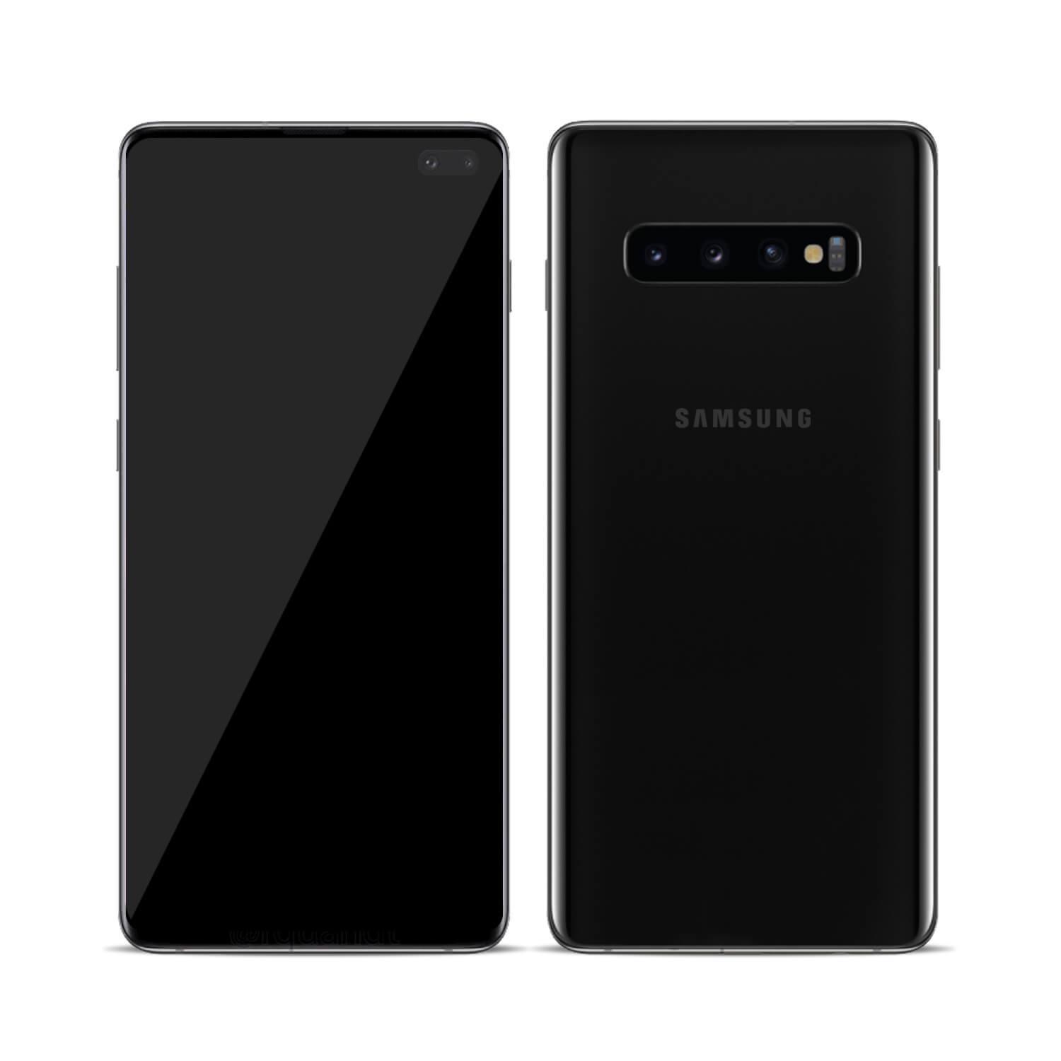 Điện thoại samsung galaxy s10 plus đen 8gb/128gb
