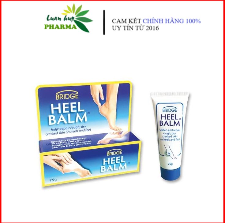 Kem bôi bridge heel balm 75g - cho gót chân khô hết nứt nẻ