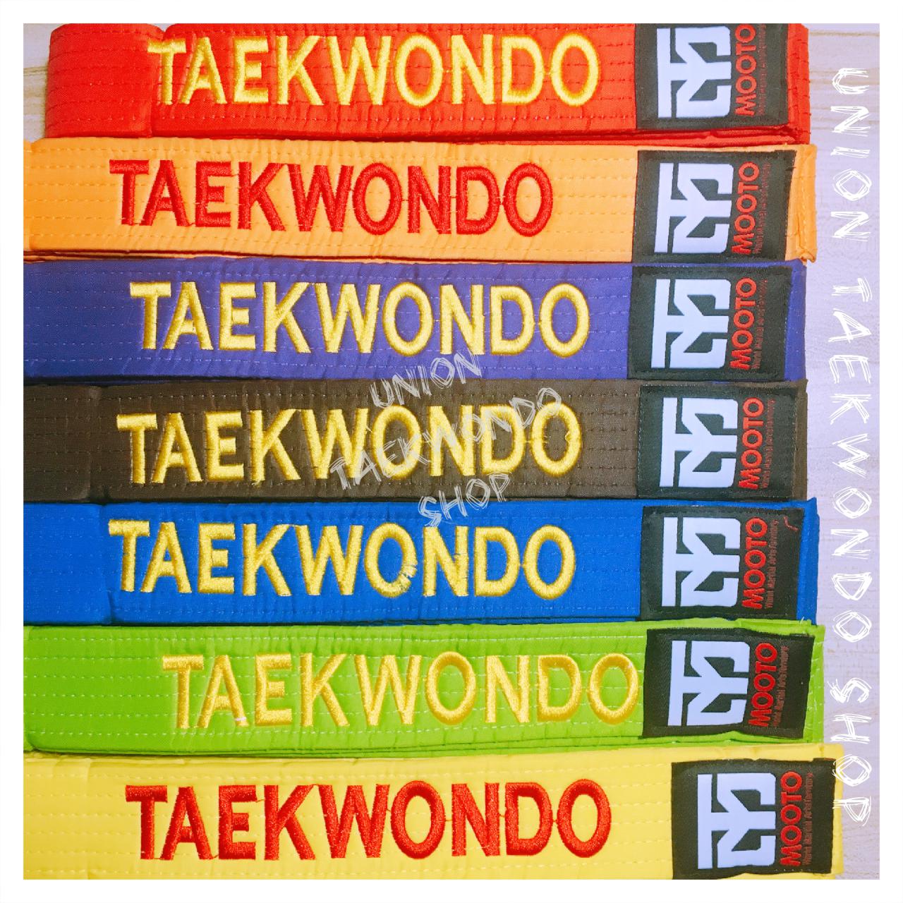 Đai Taekwondo Karatedo Vovivnam Việt Võ Đạo Phong Trào Mooto Giá Rẻ X UnionTaekwondoSHOP