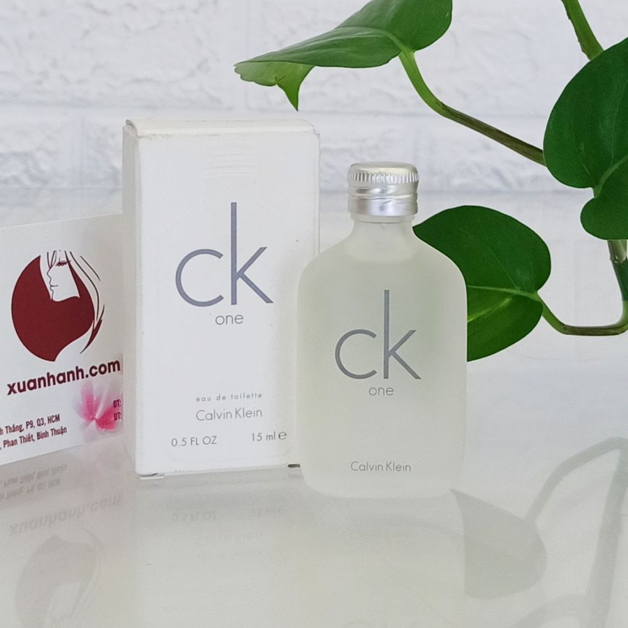 Nước hoa Calvin Klein CK One thơm mát, tinh khiết, EDT, mini nhưng tới 15ml