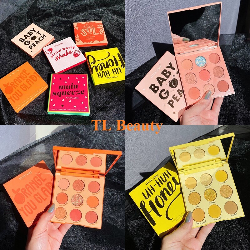 Bảng Phấn Mắt Guicami 9 Ô Baby Got Peach Bảng Dupe Hoàn Hảo Của Colourpop CX5