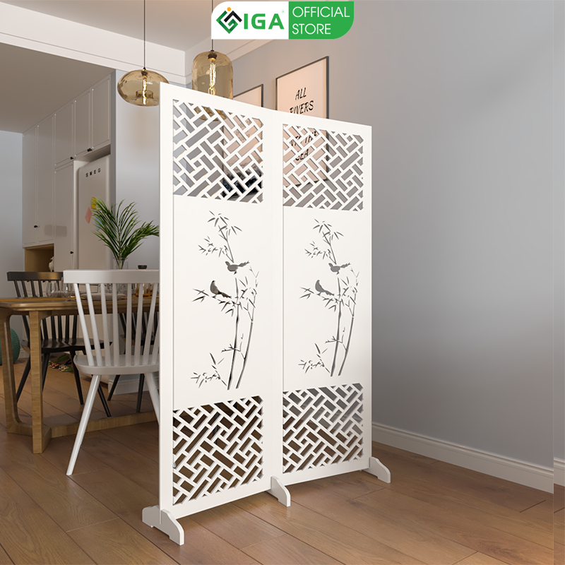 Vách ngăn bình phong IGEA họa tiết cây trúc - IG481